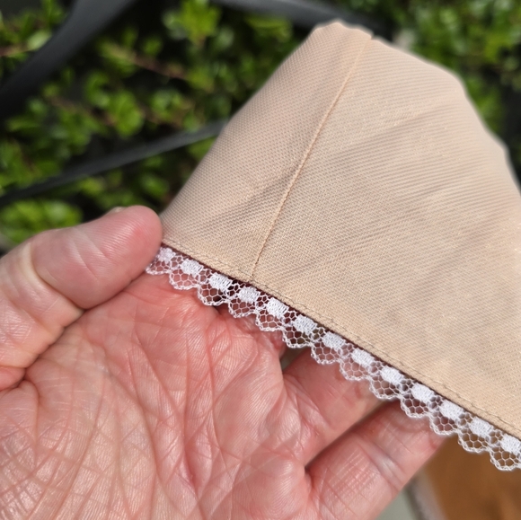 Vintage blush a line slip dress - Picture 3 of 6